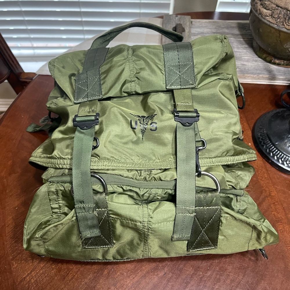 US Army Medic No 17 Medical Instrument Supply case bag First Aid - Picture 9 of 13
